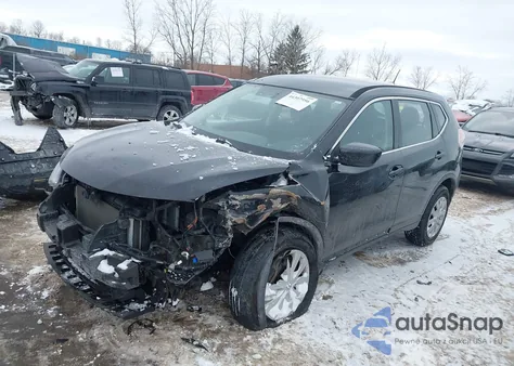 2016 Nissan Rogue S z USA, uszkodzony, nr VIN JN8AT2MV7GW136988